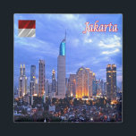 Aimant zID012 skyline JAKARTA, Indonésie, Asie, Fridge<br><div class="desc">Vous y trouverez le souvenir de vos vacances. Cette catégorie contient des aimants frigorifiques de nombreux endroits en Indonésie. (zID012 skyline JAKARTA, Indonésie, Asie, aimant frigo). Amaze amis et parents avec les souvenirs uniques de votre voyage. Essaie-nous ! #LeoPepeDesign - indonesia asia, leopepedesign, voyage photo tourisme, cadeau gadget frigo aimant...</div>
