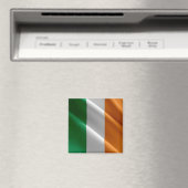 Aimant zIE002 IRLANDE, Drapeau, Réfrigérateur (In Situ (Lave-vaisselle))