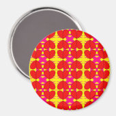 Aimant Zig-n-Zag Coeurs brisés (Recto/Verso)