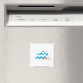 Aimant ZigZag Aqua (In Situ (Lave-vaisselle))