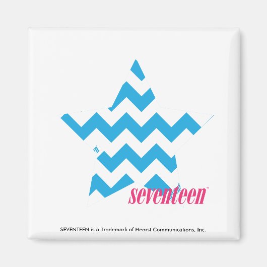 Aimant ZigZag Aqua 2 (Devant)