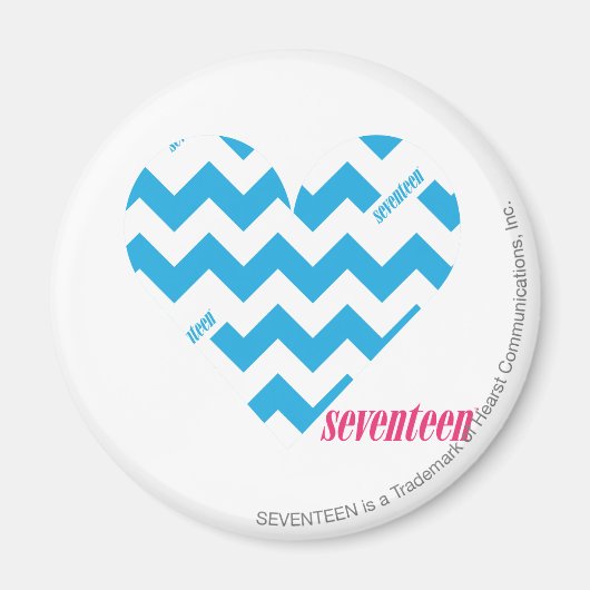 Aimant ZigZag Aqua 4 (Devant)