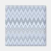 Aimant Zigzag bleu clair (Devant)