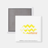 Aimant ZigZag jaune (Recto/Verso)