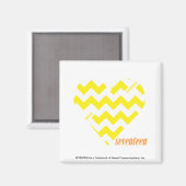 Aimant ZigZag Jaune 4 (Recto/Verso)