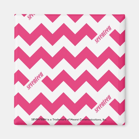 Aimant ZigZag Magenta (Devant)