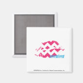 Aimant ZigZag Magenta (Recto/Verso)