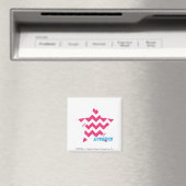 Aimant ZigZag Magenta 2 (In Situ (Lave-vaisselle))
