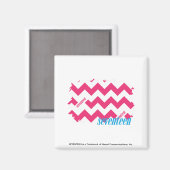 Aimant ZigZag Magenta 4 (Recto/Verso)