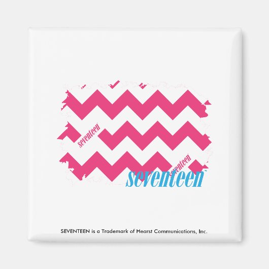 Aimant ZigZag Magenta 4 (Devant)