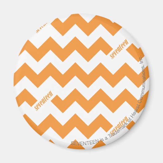 Aimant ZigZag Orange (Devant)