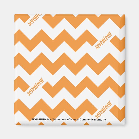 Aimant ZigZag Orange (Devant)