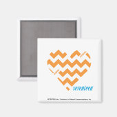 Aimant ZigZag Orange 2 (Recto/Verso)