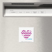 Aimant ZigZag Purple 2 (In Situ (Lave-vaisselle))