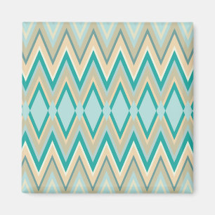 Aimant zigzag-téléphones diagonaux