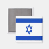 Aimant zIL001 Israël DRAPEAU Israël, réfrigérateur (Recto/Verso)