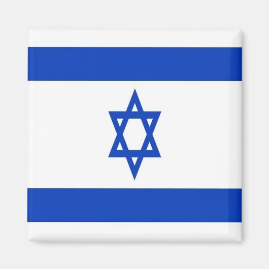 Aimant zIL001 Israël DRAPEAU Israël, réfrigérateur (Devant)