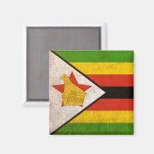 Aimant Zimbabwe (Recto/Verso)