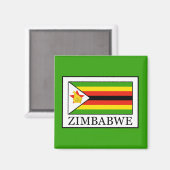 Aimant Zimbabwe (Recto/Verso)