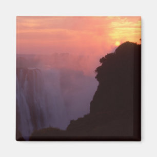 Aimant Zimbabwe, Parc national des chutes Victoria. Brume
