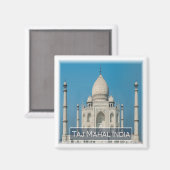 Aimant zIN009 LE TAJ MAHAL, Inde, Asie, Fridge (Recto/Verso)