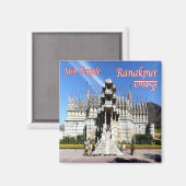 Aimant zIN017 Jain Temple RANAKPUR, Inde, Asie, Fridge (Recto/Verso)