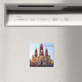 Aimant zIN022 New Delhi LAXMINARAYAN TEMPLE India, Frigo (In Situ (Lave-vaisselle))