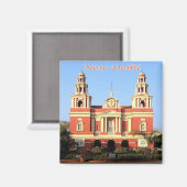 Aimant zIN026 JODHPUR MEHERANGARH FORT, Inde, Fridge (Recto/Verso)