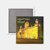 Aimant zIN030 LALGARH PALACE BIKANER, Inde, Frigo (Recto/Verso)