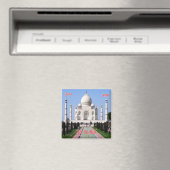 Aimant zIN032 AGRA TAJ MAHAL, Inde, Asie, Fridge (In Situ (Lave-vaisselle))