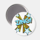 Aimant Zing, Zap, Pow ! ! ! (Recto/Verso)