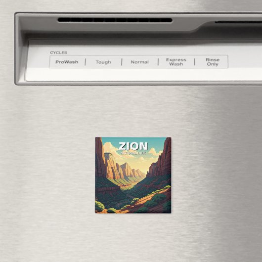 Aimant Zion National Park Utah (In Situ (Lave-vaisselle))