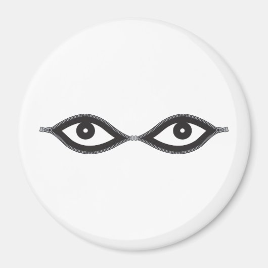 Aimant Zipper Eyes (Devant)