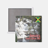 Aimant zJM007 JAMAICA, Dunn's River Falls, Amérique, Frid (Recto/Verso)