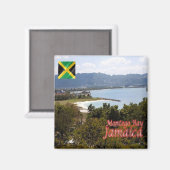 Aimant zJM010 JAMAICA, Montego Bay, Amérique, Frigo (Recto/Verso)