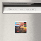 Aimant zKE007 KENYA, Panorama, Afrique, Frigo (In Situ (Lave-vaisselle))