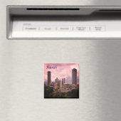 Aimant zKE016 NAIROBI, Cityscape, Kenya, Afrique, Réfrigé (In Situ (Lave-vaisselle))