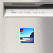 Aimant zKE019 KENYA, Nyali Beach, Afrique, Fridge (In Situ (Lave-vaisselle))