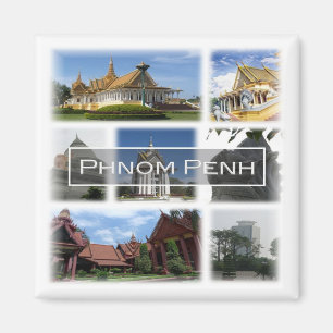 Aimant zKH004 PHNOM PENH, Cambodge, Asie, Frigo