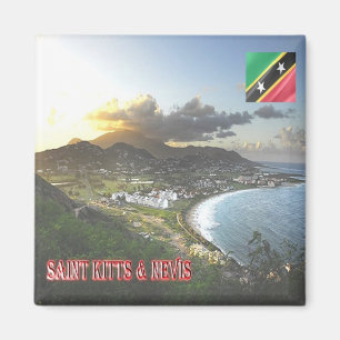 Aimant zKN005 SAINT KITTS NEVIS, Frigate Bay, Frigo