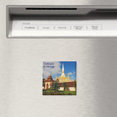 Aimant zLA005 PHA QUI LUANG Vientiane, Laos Asie, Fridge (In Situ (Lave-vaisselle))