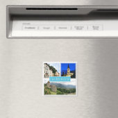 Aimant zLI003 VADUZ Liechtenstein, réfrigérateur (In Situ (Lave-vaisselle))