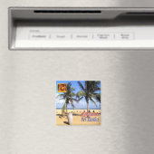 Aimant zLK008 NEGOMBO BEACH, Sri Lanka, Asie, Frigo (In Situ (Lave-vaisselle))