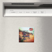 Aimant zLR003 MONROVIA, Plage, Libéria, Afrique, Réfrigér (In Situ (Lave-vaisselle))