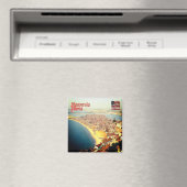 Aimant zLR004 MONROVIA, Panorama, Liberia, Afrique, Fridg (In Situ (Lave-vaisselle))