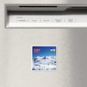 Aimant zLS007 MALUTI, Neige, Lesotho, Afrique, Frigo (In Situ (Lave-vaisselle))