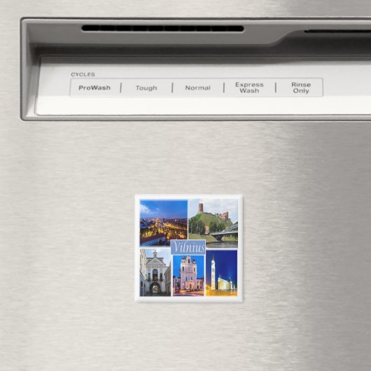 Aimant zLT005 VILNIUS Europe, Fridge (In Situ (Lave-vaisselle))