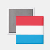 Aimant zLU001 Luxembourg DRAPEAU, RÉfrigérateur (Recto/Verso)