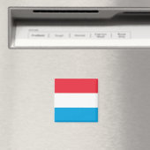 Aimant zLU001 Luxembourg DRAPEAU, RÉfrigérateur (In Situ (Lave-vaisselle))