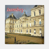 Aimant zLU006 PALACE, Luxembourg, Frigo (Devant)